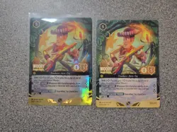 Lorcana Woody Jungle Guide Championship 54/P3 Promo Foil top 8 and nonfoil - Image 1