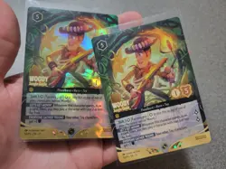 Lorcana Woody Jungle Guide Championship 54/P3 Promo Foil top 8 and nonfoil - Image 2
