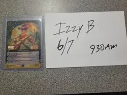 Lorcana Woody Jungle Guide Championship 54/P3 Promo Brand New Foil top 8 - Image 1