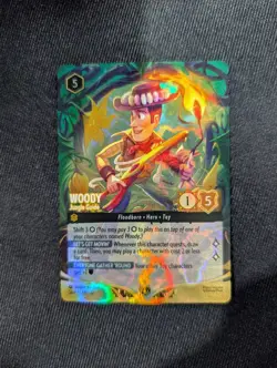 Lorcana Woody Jungle Guide Championship 54/P3 Promo Brand New Foil Top 8 English - Image 1