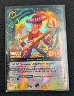Lorcana Woody Jungle Guide Championship 54/P3 Promo Brand New Foil Top 8 English - Image 1