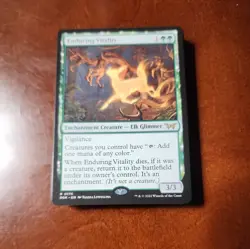 MTG Enduring Vitality Duskmourn: House of Horror Regular NM - Image 1