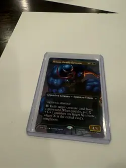 Venom, Deadly Devourer (Borderless) - 0022 - Marvel's Spider-Man MTG - NM/M - Image 1
