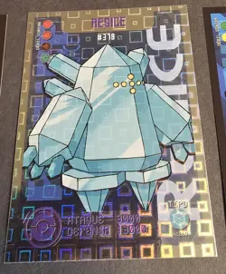 REGICE - POKEMON TCG POKEDEX EDITION FOIL CARD - Image 1