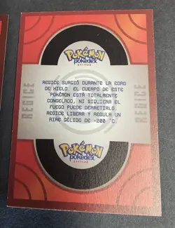 REGICE - POKEMON TCG POKEDEX EDITION FOIL CARD - Image 2