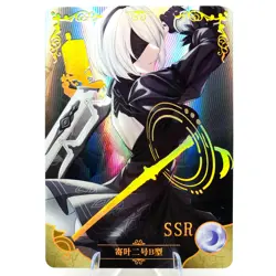 2B SSR - NieR: Automata - Goddess Story Anime Waifu Trading Card - Image 1