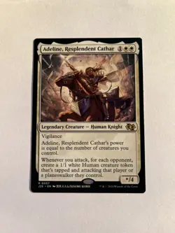 Adeline, Resplendent Cathar NM (Anime) Foundations Jumpstart Regular MTG - Image 1
