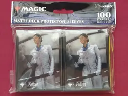 Ultra Pro Card Protector Sleeves FALLOUT DR MADISON LI 100 Pack MTG - Image 1