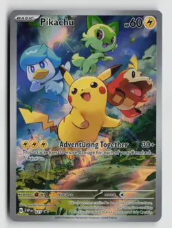 Pokemon - Pikachu - 027 SV: Scarlet & Violet Promo Cards - Promo - NM - Image 1