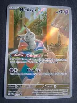 Pokemon TCG #75 Mimikyu Promo Full Art Card - Image 1