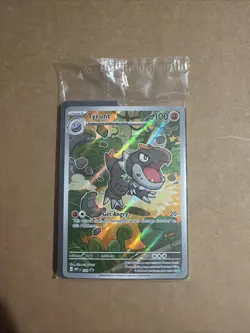 Tyrunt Promo MEP EN 070 Cosmos Holo Black Star Promo English Pokemon Card SEALED - Image 1