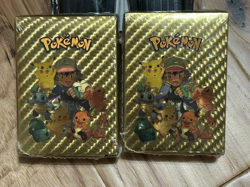 Pokemon Gold Foil Card Decks - Set of 2 - New - sealed in box - Image 1