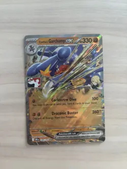 Cynthia's Garchomp ex - 104/182 - Prize Pack Series Cards *Fresh Pull* - Image 1