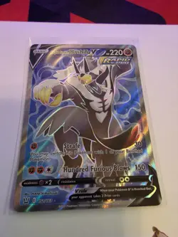 Rapid Strike Urshifu V 152/163 Ultra Rare Battle Styles Pokemon Card - Image 1