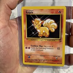 Vulpix Non-Holo 2000 WOTC Pokemon Card 99/130 Base 2 Set NM/MT Vintage Common - Image 1