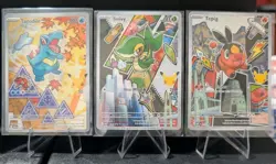 Pokemon TCG First Partner Illustration Collection Series 2 Full Set (9 Cards) - Image 3