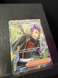 Team Rockets Petrel Ultra Rare Card 226/182 Destined Rivals Series - Image 4