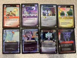 My Little Pony MLP CCG TCG Cards #1-8F ALL FOILS Celestial Solstice - Image 1