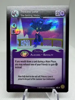 My Little Pony MLP CCG TCG Cards #1-8F ALL FOILS Celestial Solstice - Image 4