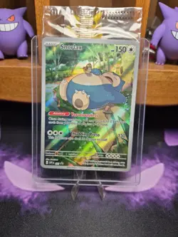 SEALED Snorlax 051 Sv: Scarlet & Violet Promo Cards Holo - Image 1