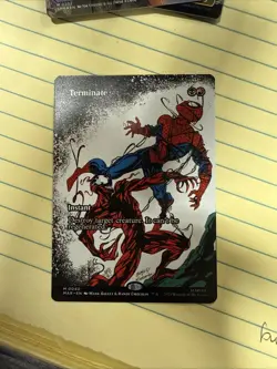 x1 Terminate - Borderless M MTG Marvel Universe M/NM, English - Image 1
