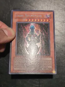 Yu-Gi-OH! SECRET RARE CARD DARK NECROFEAR MC1-EN005 NM/VLP - Image 3
