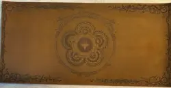 Magic the gathering play mat (playmat) - MTG - real genuine leather 12 x 24 inch - Image 1