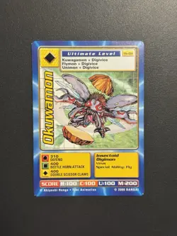 Digimon Okuwamon Tb-09 Taco Bell Promo Card 2000 - Image 1