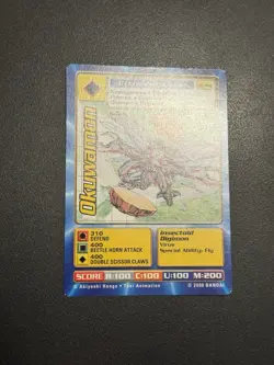 Digimon Okuwamon Tb-09 Taco Bell Promo Card 2000 - Image 3