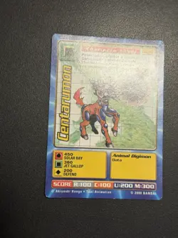 Digimon Centarumon Tb-05 Taco Bell Promo Card 2000 - Image 3