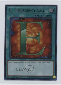 E - Emergency Call 1st Ed. YuGiOh Battles of Legend: Chapter 1 #BLC1-EN032 - Image 1