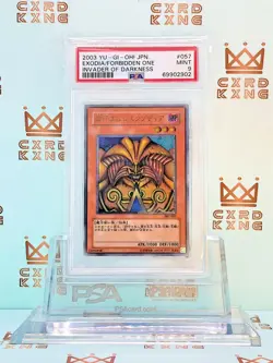 EXODIA THE FORBIDDEN ONE - 2003 Yu-Gi-Oh! Japanese #057 Ultimate Rare - MT PSA 9 - Image 1