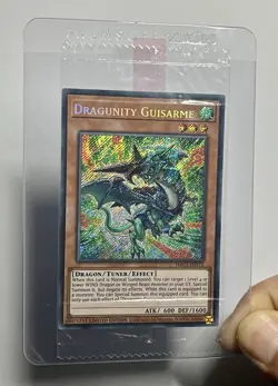 Dragunity Guisarme HAC1-EN172 •SEALED• Promo Secret Rare Hidden Arsenal YuGiOh - Image 3