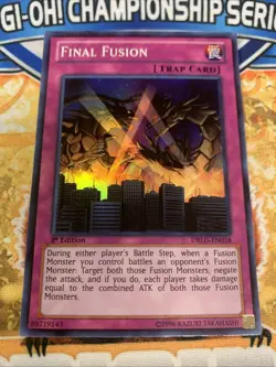 Yugioh Final Fusion DRLG-EN018 1st Edition NM - Image 1