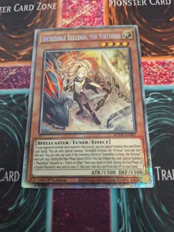 Yugioh Incredible Ecclesia, The Virtuous BODE-EN007 Starlight Rare 1st Ed NM - Image 1