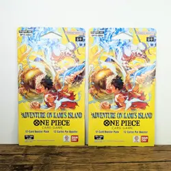 (2 Pack) One Piece Card Game OP-15 Adventure on Kami's Island Sleeved Booster - Image 1
