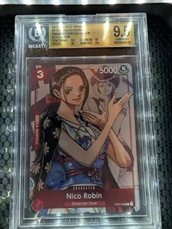 Nico Robin Alternate Art ST01-008 One Piece Promo 25Th Edition BGS 9.5 ￼ - Image 1