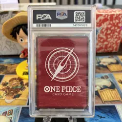 2025 ONE PIECE PROMOS PSA MAGAZINE EXCLUSIVE #001 SHANKS PSA 10 - Image 2