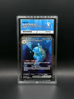 Pokemon TCG Blastoise EX 200/165 Scarlet & Violet 151 English ACE 9 MINT🔥 - Image 1