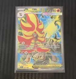 The Pokemon Company Mega Pyroar EX 099/086 Evolutions Holo Full Art EN 2016 - Image 1