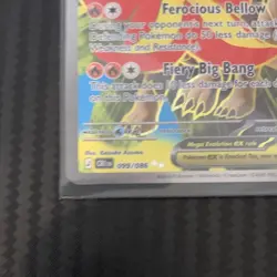 The Pokemon Company Mega Pyroar EX 099/086 Evolutions Holo Full Art EN 2016 - Image 2