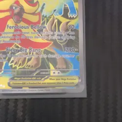 The Pokemon Company Mega Pyroar EX 099/086 Evolutions Holo Full Art EN 2016 - Image 3