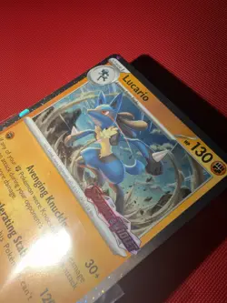Pokemon - Lucario - 114/198 - Stamped Cosmos Promo - USA Exclusive - Image 2