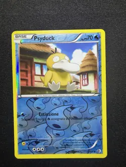 Pokemon TCG Psyduck 33/149 Boundaries Crossed Reverse Holo 70 HP Italian 2012 - Image 1