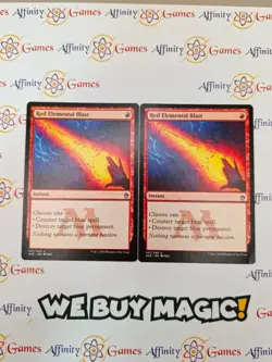 MTG | Red Elemental Blast | A25 | Regular | Moderately Played | English - Image 1
