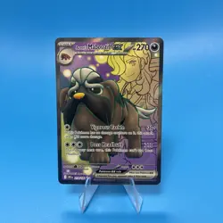 Pokemon Card Arvens Mabosstiff EX 218/182 Destined Rivals Rare Near Mint - Image 1