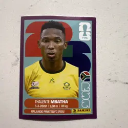 2026 Panini FIFA World Cup Sticker Purple Parallel - Thalente Mbatha #RSA12 RARE - Image 1