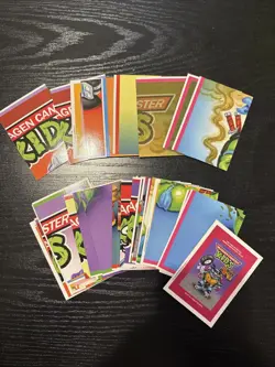 Magic Marker Ink Mutagen Canister Kids Base Card Lot (30) 9 Foil Cards - Image 2
