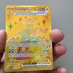 Pokemon TCG Terapagos EX 180/131 Prismatic Evolutions Holo Card NM/M Condition - Image 2