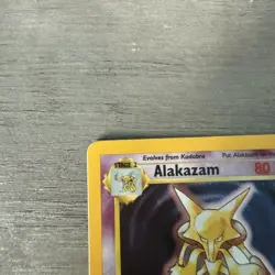 Pokemon TCG Alakazam Base Set 1/102 Holo Unlimited Holo Rare LP - Image 3